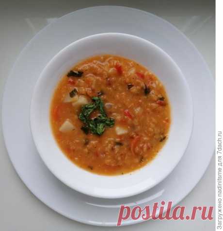 Аппетитный турецкий чечевичный суп - вкус Востока!