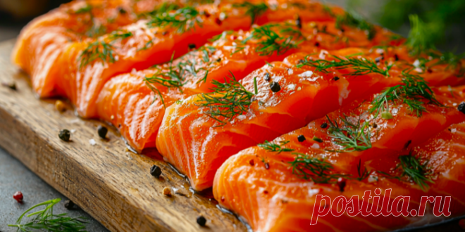 БЫСТРЫЙ ПОСОЛ КРАСНОЙ РЫБЫ: НЕЖНАЯ МАЛОСОЛЬНАЯ РЫБА С ЛУКОМ И ПРЯНОСТЯМИ ДЛЯ БУТЕРБРОДОВ