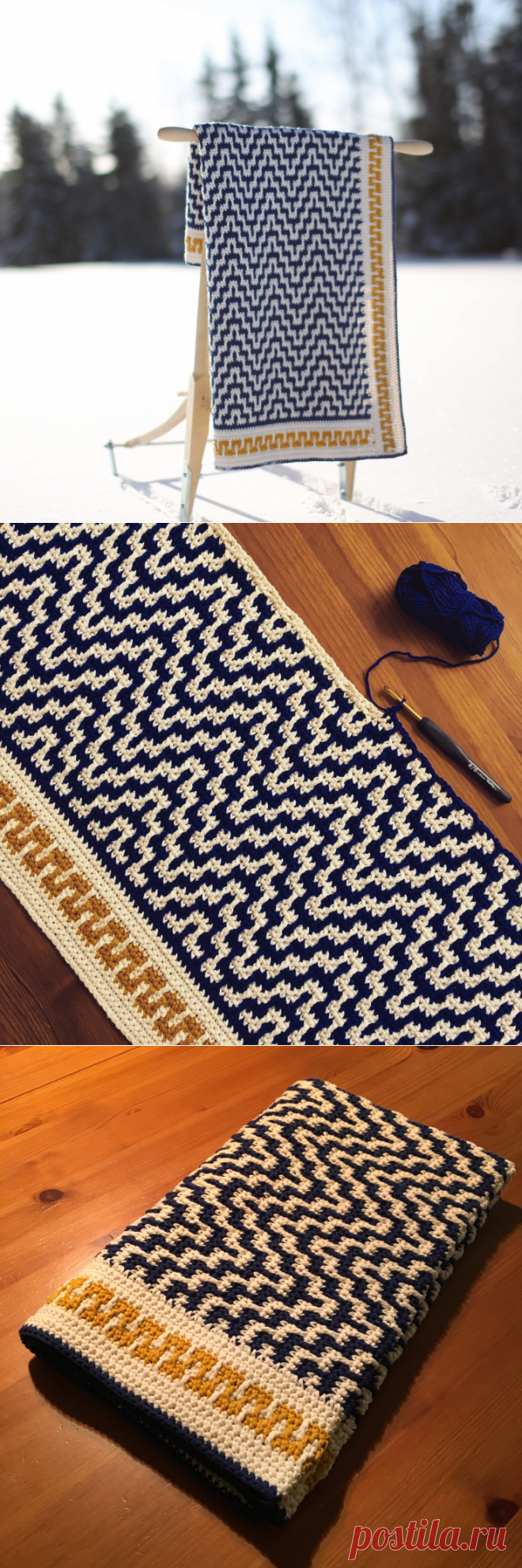 The “One Step Beyond” Blanket – Free Pattern Inside – Martin Up North