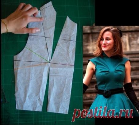 Построение выкройки для фальшивого банта / Простые выкройки /
