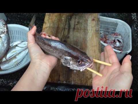 Как японцы ЧИСТЯТ рыбу (diy) / Лайфхаки / ВТОРАЯ УЛИЦА
