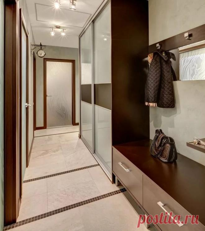 Прихожая для узкого коридора: современные идеи, варианты мебели, фото интерьера