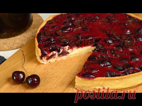 Тирольский пирог со свежими ягодами! Так вкусно! Так просто!