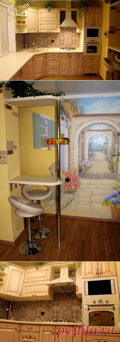 Кухня: вдохновленная Италией