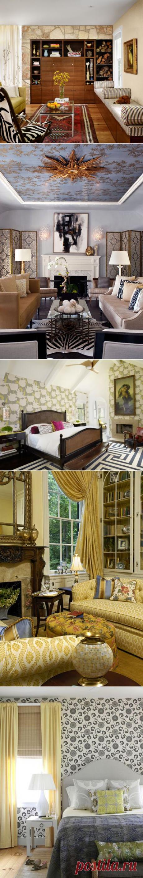 (+1) - Сочетание орнаментов в интерьере | УЮТНЫЙ ДОМ | советы