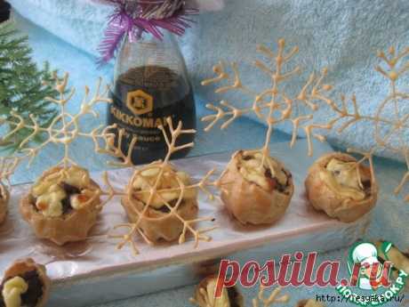 Новогодние закуски &quot;Фаршированные Снежинки&quot; и &quot;Мясные профитроли&quot;