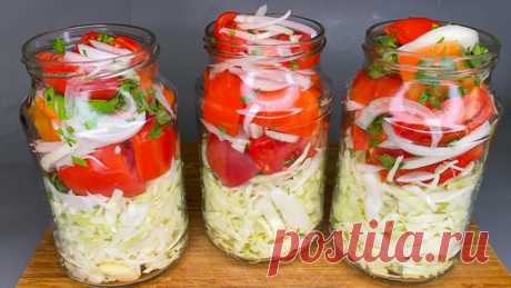 Вкусная Жизнь | Без шуток- закрываю такой закуски не менее 20 банок и до весны никогда не остаются (показываю как просто я её готовлю)