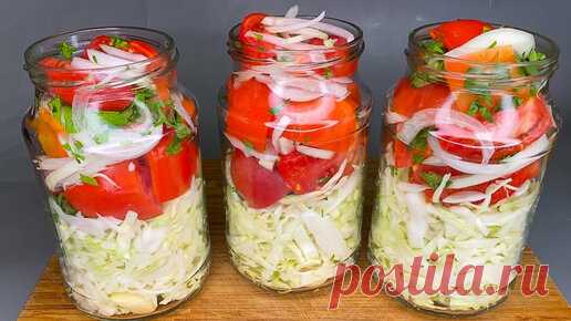 Вкусная Жизнь | Без шуток- закрываю такой закуски не менее 20 банок и до весны никогда не остаются (показываю как просто я её готовлю)