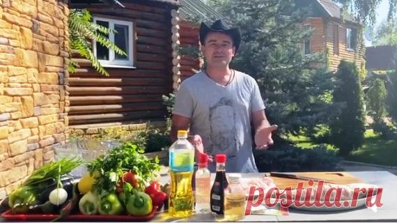 Мэр Славянска Вадим Лях записал кулинарный видеоблог Праздничные выходные городской голова проводит за городом