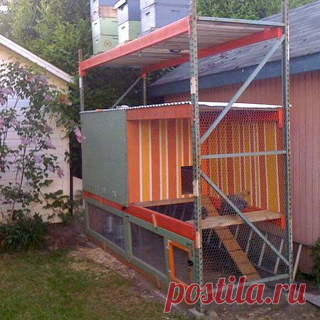 Курятники на даче: 40 удивительных фото