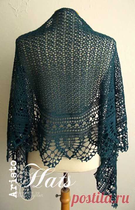 Ravelry: Ariane узор шаль Хосе крючком