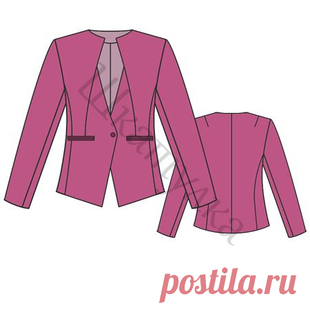 Женский жакет (шитье, выкройка)