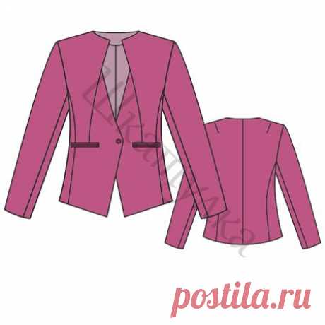 Женский жакет (шитье, выкройка)