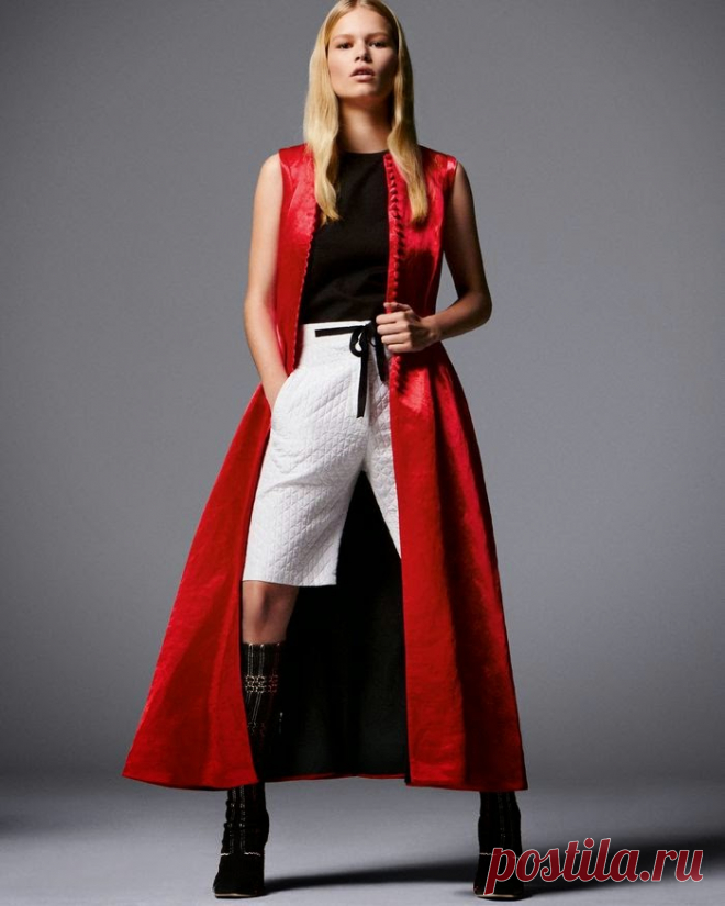 Анна Юэрс (Anna Ewers) в фотосессии Даниеля Джексона (Daniel Jackson) для журнала Vogue UK (февраль 2015)