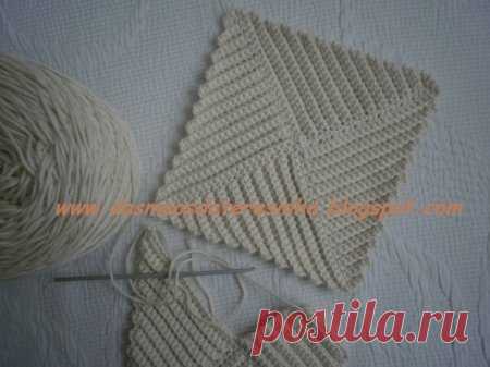 Мастер-класс по вязанию крючком в стиле пэчворк