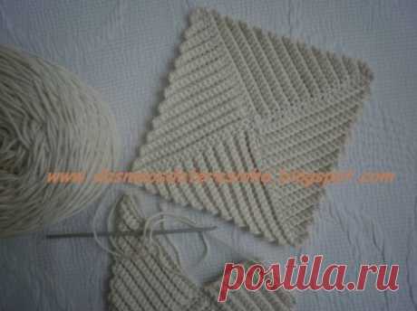 Мастер-класс по вязанию крючком в стиле пэчворк