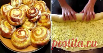 Обалденные творожные завитушки со сметаной