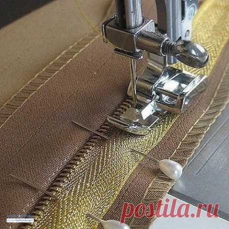​Как красиво и аккуратно вшить молнию — DIYIdeas