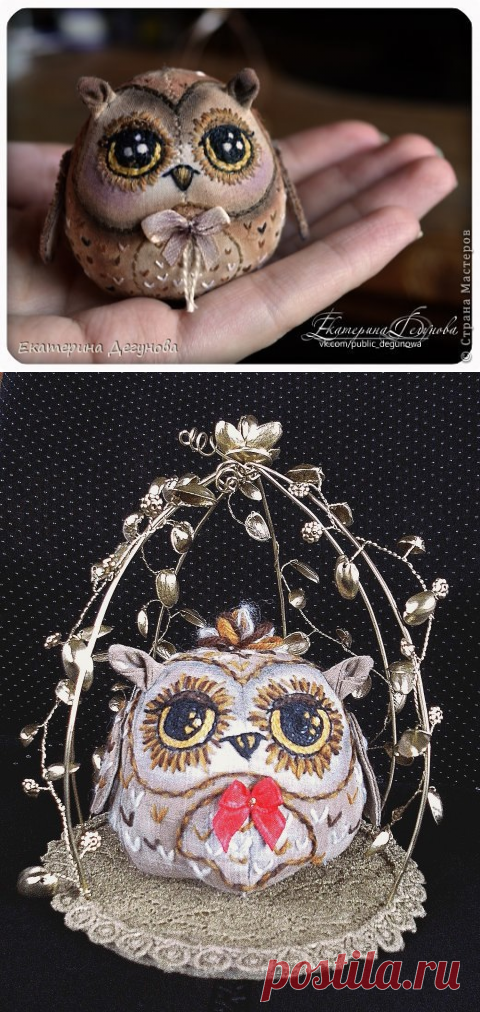 Совушка.Мастер-класс