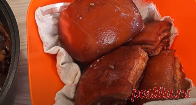 Когда хочу вкусного сала, готовлю его в луковой шелухе по маминому рецепту. | Готовим с Калниной Натальей | Яндекс Дзен