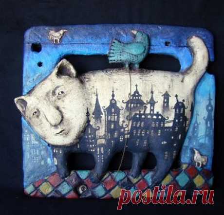 Сюрреалистическая керамика Романа Халилова - Ярмарка Мастеров - ручная работа, handmade