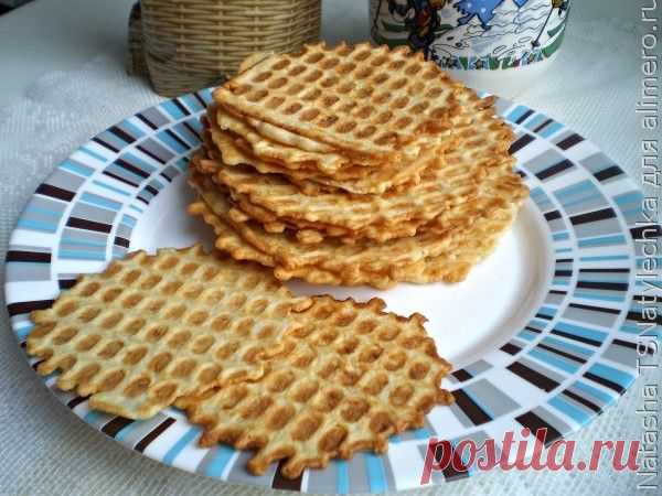 Хрустящие вафли с сыром