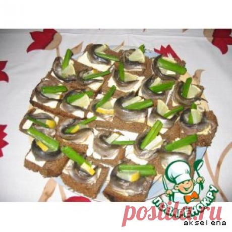 Бутерброды "Пульки" - кулинарный рецепт