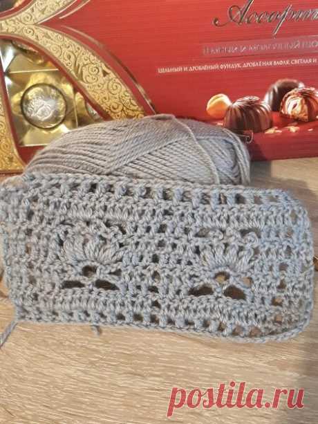 Вяжем ажурные квадраты крючком без заморочек. Схема и описание. | Вязание - любовь и заработок | Яндекс Дзен