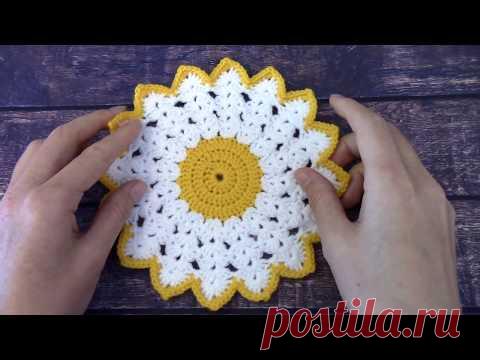 Желтая салфетка/подставка для начинающих