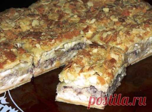 Торт - Салат “Наполеон” - Чем гостей нам удивить, чем их вкусно покормить?