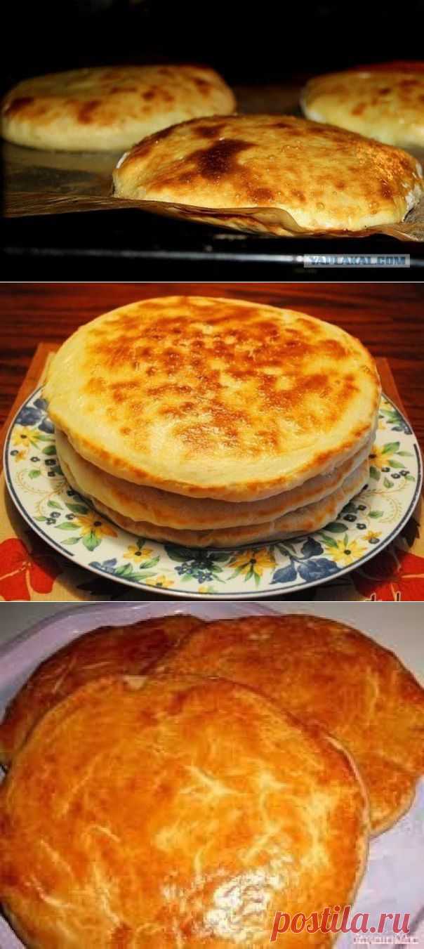 Лепешки на сметане