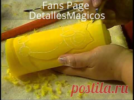 DetallesMagicos con MimiLuna Invitada Marjorie Adams Velas Talladas