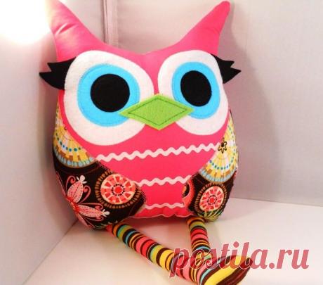 Подушка-сова | Подушка-сова своими руками