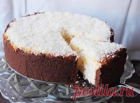 Кокосовый чизкейк с кусочками ананаса | Домашняя кулинария