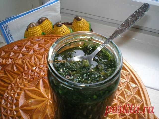 Укропное масло от Натальи Московских-Кондратьевой. | Кулинария своими руками