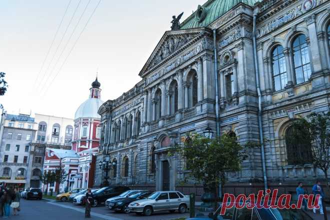 Маршрут вокруг станции метро «Чернышевская» Санкт-Петербург