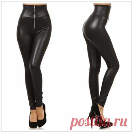 zipper holder Picture - More Detailed Picture about 2015 Rushed Sale Freeshipping Genuine Leather High Leather Waist Leggings Zipper Trousers Pu Pants Yaguang Stretch Picture in Legging from China yiwu commodity supermarket | Aliexpress.com | Alibaba Group