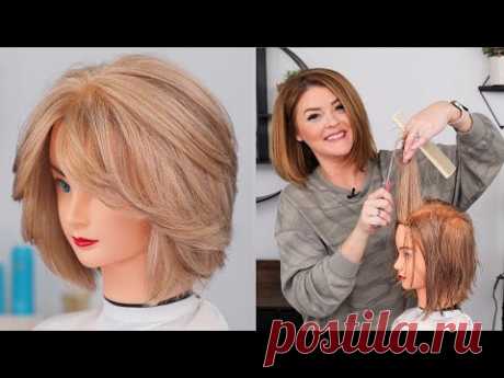 Best BUTTERFLY Bob. Movement & Flowy Layers Haircut Tutorial