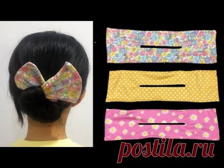 Fabric Hair Bun🔥🔥How to make Fabric Hair Bun.
