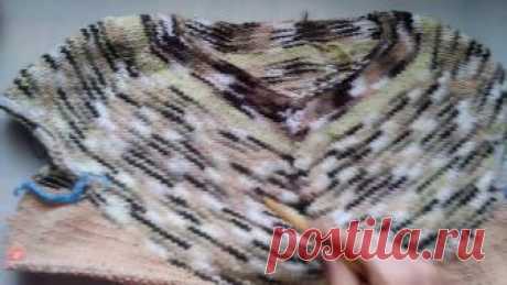 Кокетка вязание углом по кругу ОБЗОР или кокетка ЧАЙКА Готовь телегу зимой, а кофту зимнюю - летом!!!)))....связано ( образец ) по урокам #OlgaKondratyeva #ДжемперЧайка правда немного и своего добавила )) Все к л...