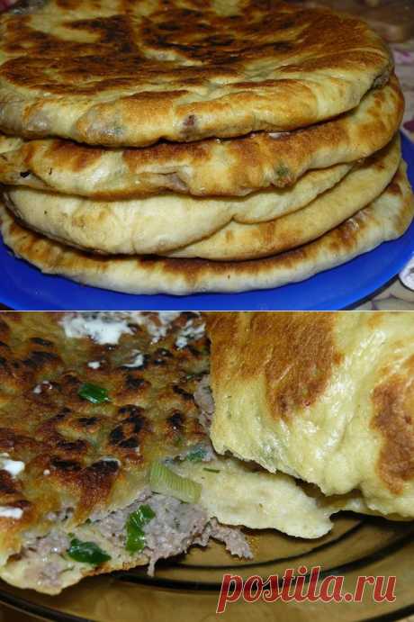 Чудесный хычин - в нем много-много мяса плюс много-много зелени | Четыре вкуса