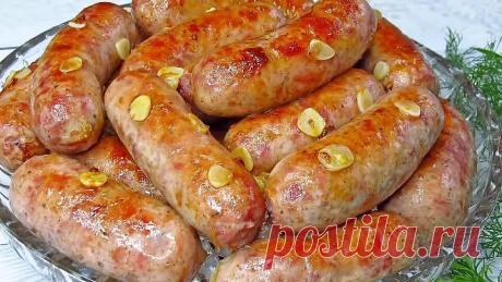 Необыкновенно вкусные домашние колбаски