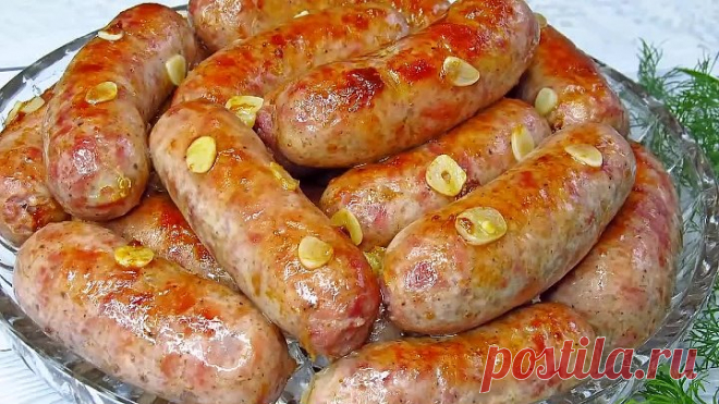 Необыкновенно вкусные домашние колбаски