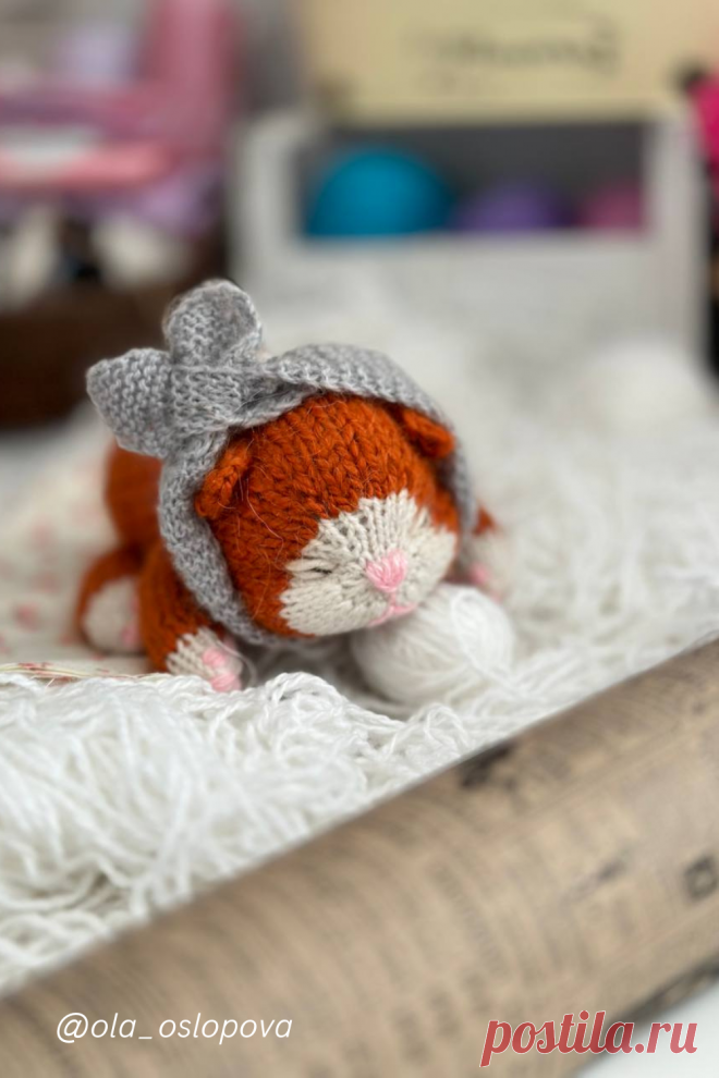 PDF КОТЕНОК спицами. Sleeping kitten knitting pattern; Аmigurumi toy patterns. Амигуруми схемы и описания на русском. Вязаные игрушки спицами и поделки своими руками. Игрушки спицами. Котик спицами. котята спицами. Toy knitting patterns. Как связать котенка спицами, когда ты только начинаешь вязать.Кошка спицами,котенок спицами,котик спицами,кот.