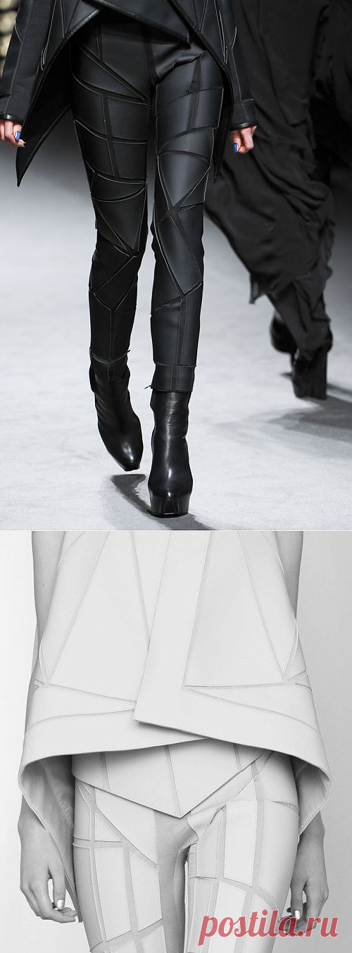 Брюки Gareth Pugh Fall 2011 / Фактуры / Модный сайт о стильной переделке одежды и интерьера