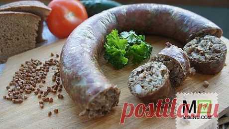Гречневая колбаса - кулинарный рецепт. Миллион Меню