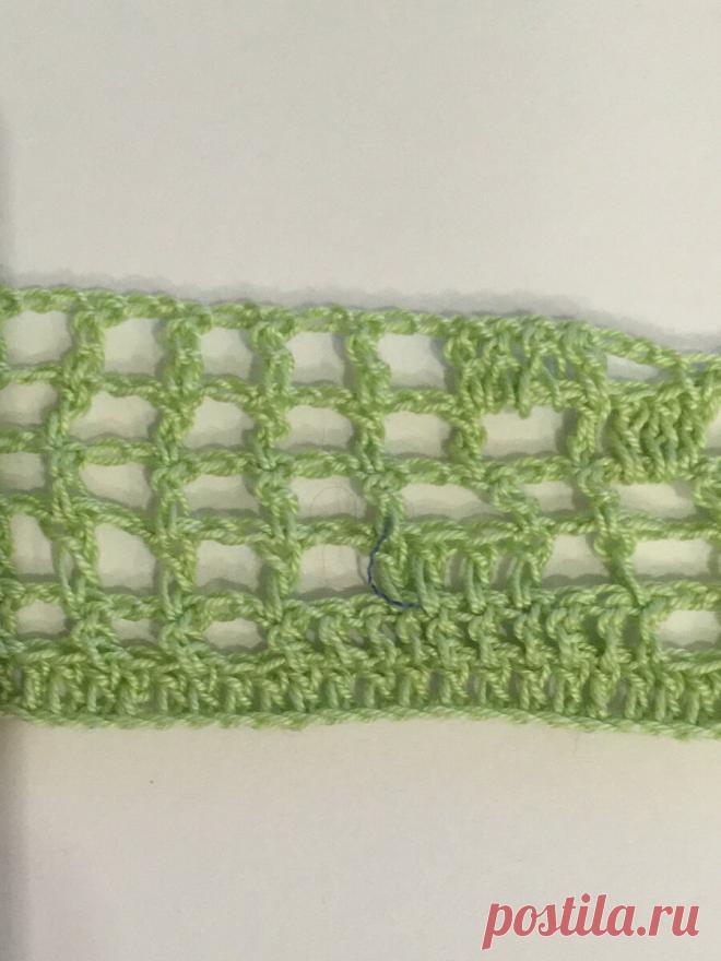 Маленькие хитрости филейного вязания