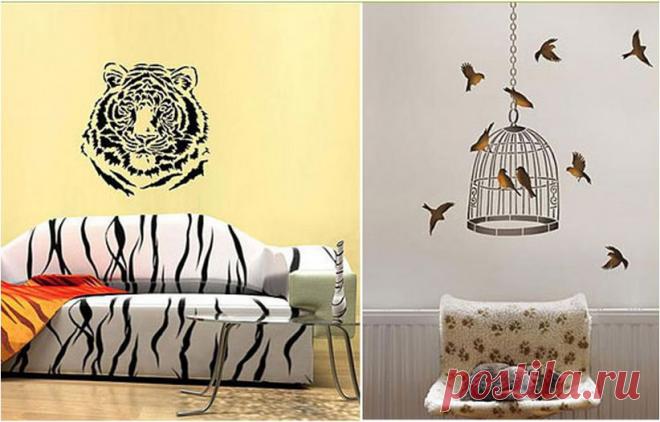 Сказочные трафареты для декора дома