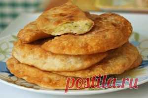 Чебуреки с картошкой и сыром