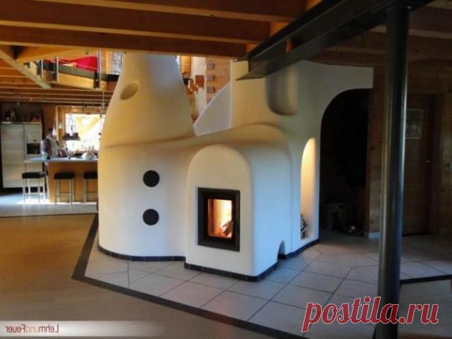 Тепло и вкусно: русская печь в современном доме - Colors.life